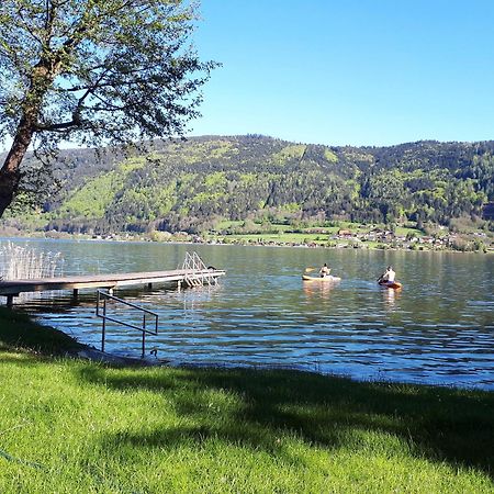 Maren Seeblick Appartement Haus Haensel&Gretel Direkt Am Ossiacher See Mit Hallenbad Stiegl Экстерьер фото