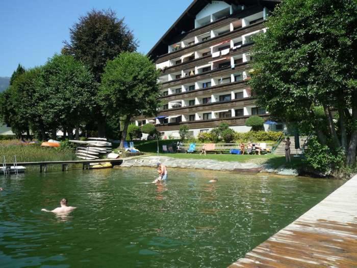 Maren Seeblick Appartement Haus Haensel&Gretel Direkt Am Ossiacher See Mit Hallenbad Stiegl Экстерьер фото
