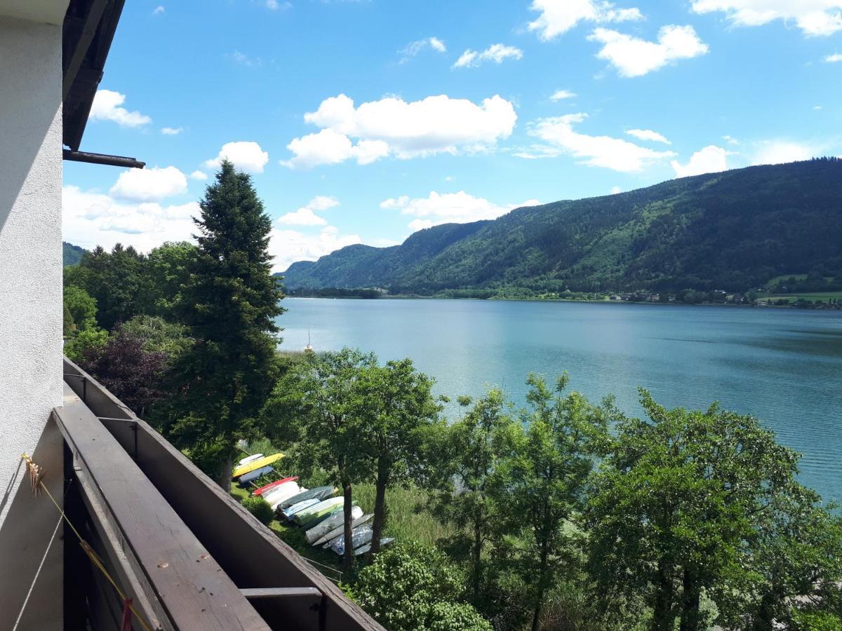 Maren Seeblick Appartement Haus Haensel&Gretel Direkt Am Ossiacher See Mit Hallenbad Skiarena Gerlitzen Stiegl Экстерьер фото