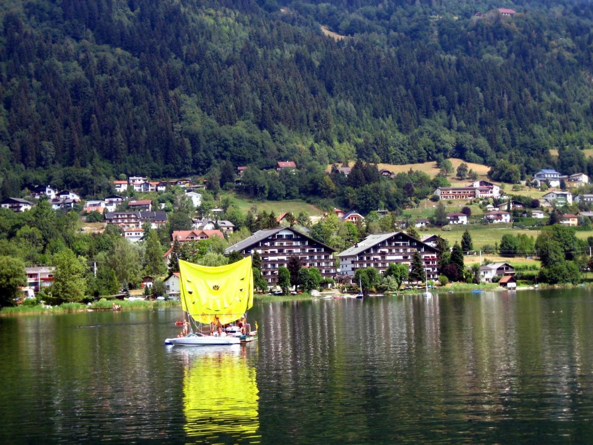 Maren Seeblick Appartement Haus Haensel&Gretel Direkt Am Ossiacher See Mit Hallenbad Skiarena Gerlitzen Stiegl Экстерьер фото