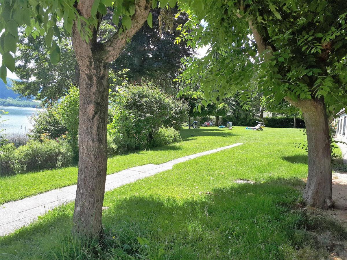 Maren Seeblick Appartement Haus Haensel&Gretel Direkt Am Ossiacher See Mit Hallenbad Stiegl Экстерьер фото