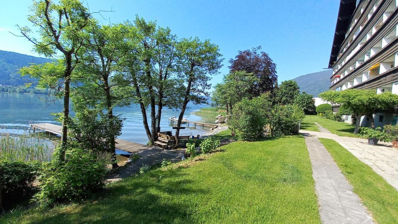 Maren Seeblick Appartement Haus Haensel&Gretel Direkt Am Ossiacher See Mit Hallenbad Skiarena Gerlitzen Stiegl Экстерьер фото